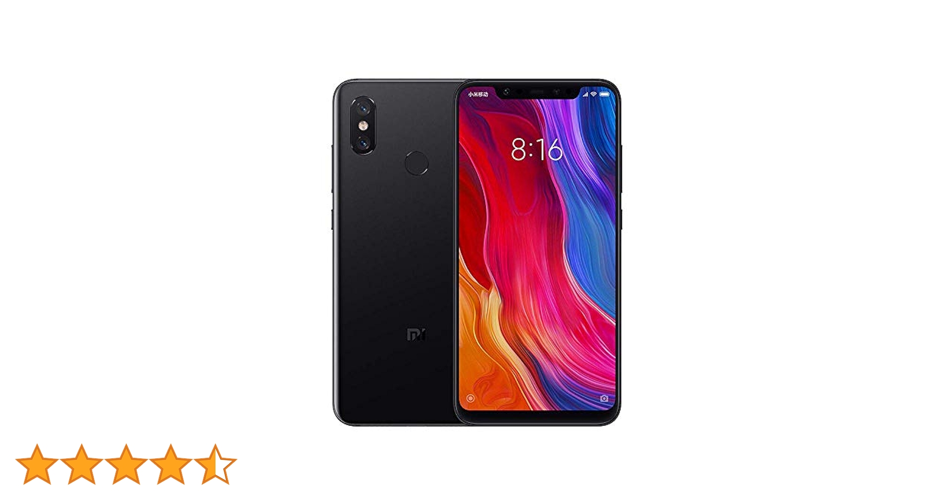 Xiaomi Mi 8 128GB Handy, schwarz: Buy Online at Best Price